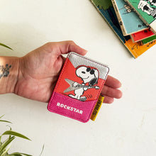 Load image into Gallery viewer, Peanuts Rockstar Cardholder