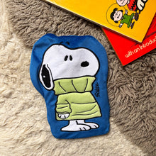 Load image into Gallery viewer, Peanuts Snoopy Jumper Mini Hot Water Bottle