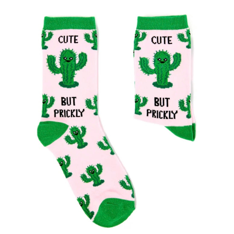 Ladies Cute But Prickly Socks