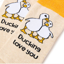 Load image into Gallery viewer, Unisex Ducking Love You Socks