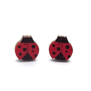 Ladybird Stud Earrings