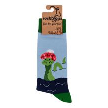 Load image into Gallery viewer, LOCH NESS MONSTER SOCKS - NESSIE