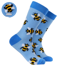 Load image into Gallery viewer, FLUFFY BEES SOCKS
