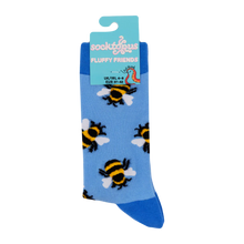 Load image into Gallery viewer, FLUFFY BEES SOCKS