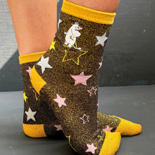 Load image into Gallery viewer, Moomin Star Glitter Socks