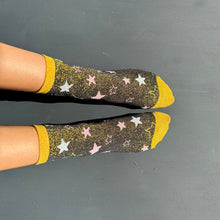 Load image into Gallery viewer, Moomin Star Glitter Socks