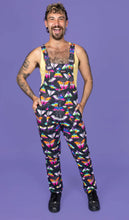 Load image into Gallery viewer, Pride Moths Stretch Twill Dungarees