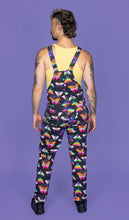 Load image into Gallery viewer, Pride Moths Stretch Twill Dungarees