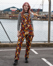 Load image into Gallery viewer, Rebel Romance Love Bugs Stretch Dungarees