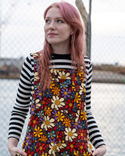Load image into Gallery viewer, Rebel Romance Love Bugs Stretch Dungarees