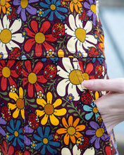 Load image into Gallery viewer, Rebel Romance Love Bugs Stretch Dungarees