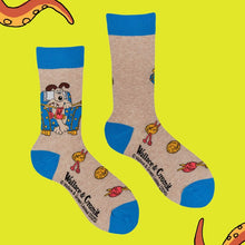 Load image into Gallery viewer, GROMIT KNITTING SOCKS - SOCKTOPUS X WALLACE &amp; GROMIT
