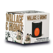 Load image into Gallery viewer, Egg Cup Shaped Boxed - Wallace &amp; Gromit (Feathers)