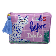 Load image into Gallery viewer, Catnip 'Cats Before Twats' Purse