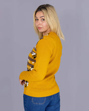Load image into Gallery viewer, Mustard Gold Bee Jumper