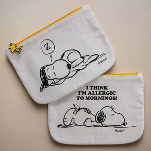 Peanuts Allergic To Mornings Pouch