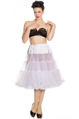 Penelope Petticoat White by Hell Bunny