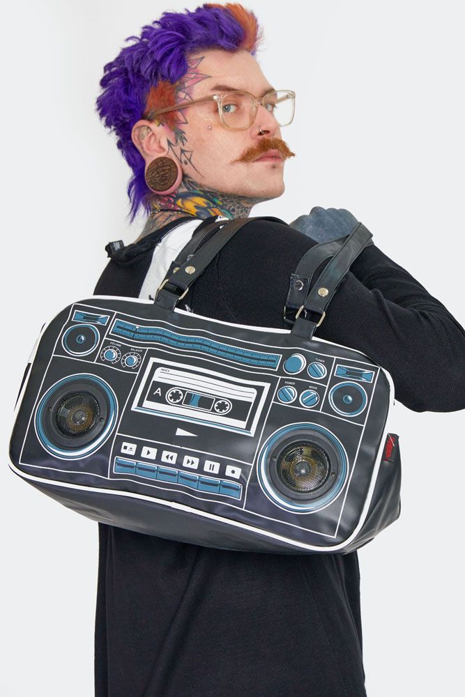 Radio Shoulder Bag With Bluetooth Speaker