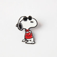 Load image into Gallery viewer, Peanuts Snoopy Vibe Enamel Pin - Joe Cool