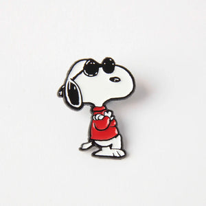 Peanuts Snoopy Vibe Enamel Pin - Joe Cool