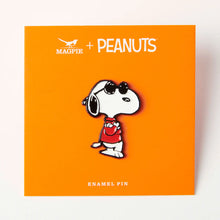 Load image into Gallery viewer, Peanuts Snoopy Vibe Enamel Pin - Joe Cool