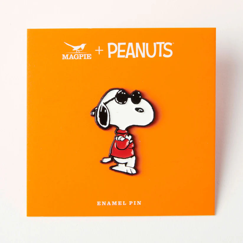 Peanuts Snoopy Vibe Enamel Pin - Joe Cool