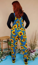 Load image into Gallery viewer, Run &amp; Fly x Jen James Design Forget Me Not Charity Stretch Twill Dungarees