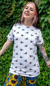 White Bee Short Sleeve T Shirt