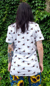 White Bee Short Sleeve T Shirt