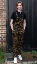 Load image into Gallery viewer, Halloween: Run &amp; Fly x Clare Lewis Poison and Plants Stretch Twill Dungarees