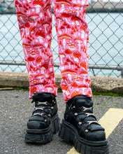 Load image into Gallery viewer, Rebel Romance x Stacey McEvoy-Caunt Mushrooms Stretch Dungarees