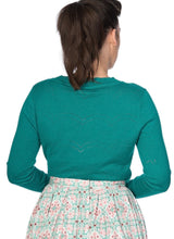 Load image into Gallery viewer, June Cardigan Turquoise