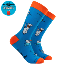 Load image into Gallery viewer, Swimming Snoopy Socks