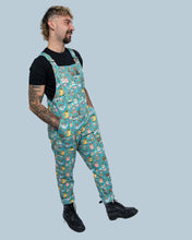 Load image into Gallery viewer, Rebel Romance Bloom And Brew Stretch Dungarees