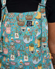 Load image into Gallery viewer, Rebel Romance Bloom And Brew Stretch Dungarees