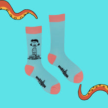 Load image into Gallery viewer, WHO SAYS I'M CRABBY?? SOCKS - PEANUTS