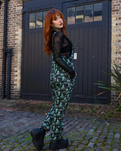 Load image into Gallery viewer, Green Seas Stretch Twill Dungarees