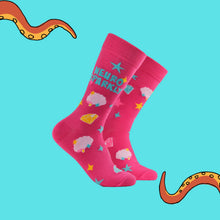 Load image into Gallery viewer, Neuro Sparkly Socks