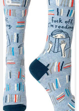 Load image into Gallery viewer, Fuck Off, I&#39;m Reading Women&#39;s Socks