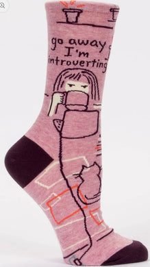 Go Away Introverting Women's Socks