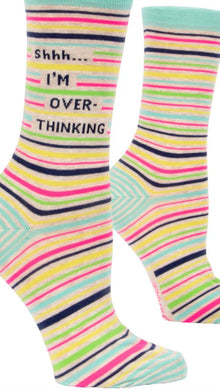 Shhh..I'm Overthinking Women's Socks