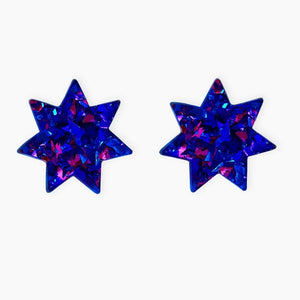 Acrylic Star Stud Earrings