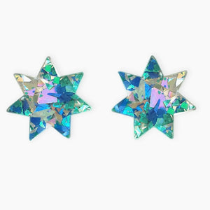 Acrylic Star Stud Earrings