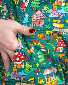 Festive: Fairytales and Pantomimes Stretch Twill Dungarees