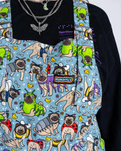 Load image into Gallery viewer, Pug Bugs Stretch Twill Dungarees