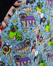 Load image into Gallery viewer, Pug Bugs Stretch Twill Dungarees