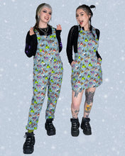 Load image into Gallery viewer, Pug Bugs Stretch Twill Dungarees