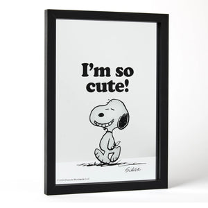 Peanuts Framed Mirror - Cute