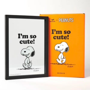 Peanuts Framed Mirror - Cute