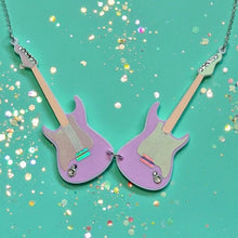 Load image into Gallery viewer, Glowing Guitar Necklace